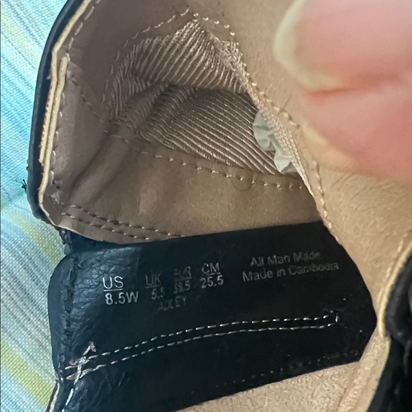 Life Stride Black Ankle Boots with Buckle - Picture 5 of 5